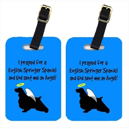 Carolines Treasures Carolines Treasures AN1029BT English Springer Spaniel Luggage Tags; Pair - 2 AN1029BT